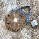 🌸「お花のドイリーのネットバック」　