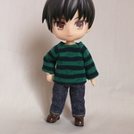 ねんどろいどどーる グリーンストライプセット