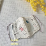 立体マスク　熊柄　男の子にも　子供用