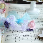 イースターエッグ花冠7　うさぎ花冠 　Ｓ～Ｍサイズ　 ペット用