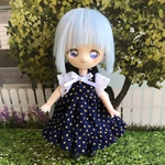 【オビツ11 服】ガーリーデートスタイルワンピ