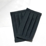 ふんわりマスク　ダークグレー　２枚