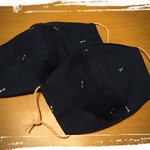 ママとおそろい⭐2枚セット⭐手作り立体マスク⭐やわらかガーゼ4層構造⭐シミ予防に✨