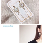 shasha shop ♡ 新作春ゆらゆらロングピアス
