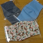 マスク9  3枚組  ハンドメイド