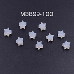 M3899-100  100個   ピアスキャッチ 星型 5×5mm クリア  【100ヶ】