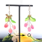 【パーツ変更‼️】🌷チューリップの花束ピアス(イヤリング)🌷