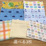 選べる3枚☆幼児〜低学年マスク