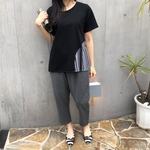SALE 【CIRCLE TOP】color:black