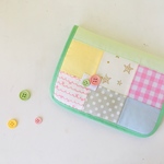 母子手帳ケース✩.*˚お薬手帳ケース【ボタン】