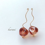 べっ甲くねくね❊ピアス＆イヤリング