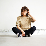 CBCドロップショルダーTEE ベージュ(Tシャツ)