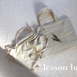 レッスンバッグ＋お着替え入れ　セット(ミント)