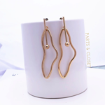：4pieces： import  design pierce set <ニュアンス+バー>