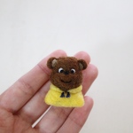 パーカーを着たクマさん