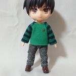 ねんどろいどどーる ラグランセット  グリーン