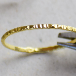 ザクザクリング　brass