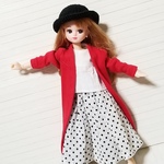 ロングカーディガン・リカちゃんブライスの洋服