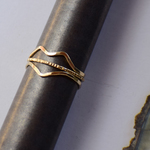 LIP ring set　 brass