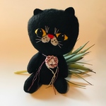 450❤️お座り黒猫chanぬいぐるみ