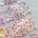 【ayamayu0321様専用】立体ガーゼマスク 子供用×2点 大人女性用×2点