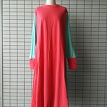 とっても楽チン本当に締めつけのないAラインチュニックワンピース
