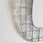 クリアガラスノカガミ(oval)【受注製作】