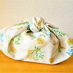あずま袋お弁当サイズ（ステッチフラワー🌸)ランチョンマット付◎入学◎入園◎新生活◎