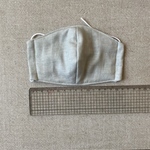 柔らかWガーゼマスクＭ　グレー