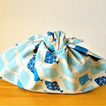 あずま袋お弁当サイズ（🐟さかな🐟)ランチョンマット付◎入学◎入園◎新生活◎