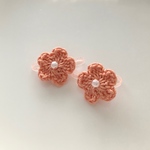 限定★送料無料★ 小さなお花モチーフの髪ゴム2個★ベビー用