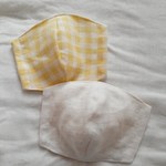 【キッズ】リネンの立体マスク2枚セット
