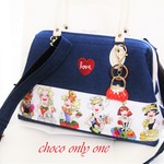 👜一点物❣❣デニム生地USA👧ツーウェイ（ショルダー）パカっと開くバッグ👜再販無し商品です。。