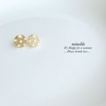 new▷〇 pearl dot  ピアス/ノンホールイヤリング＊受注製作＊