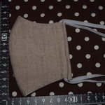 再販 Mサイズ  リネン＆コットンマスク　