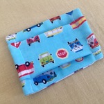 《送料無料》抗ウイルス プリーツガーゼマスク＊幼児用 車柄青