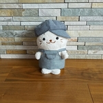 しろたん19cm☆オーバーオール(スカート)とキャスケットのセット