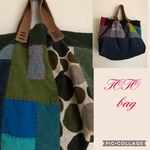 両目楽しめるトートbag
