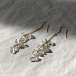 ゆらゆらストーンpierce / earring