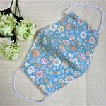大人の立体マスク＊ダブルガーゼ（４枚重ね）☆花柄