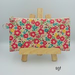 【再販2回目】☆袋分けお札ポーチ お花といちご🌸🍓☆