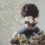 capricious #6 結婚式 成人式 卒業式 着物 花 和 プリザーブドフラワー ドライフラワー