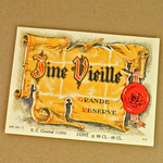 1枚/ Vintage ラベル Vol. 12（ Fine Vieille Grand Reserve）DA-LA012