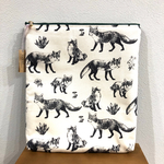 キツネ　★iPad・タブレットポーチ