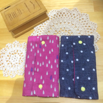 【再販】エルゴ対応☆リバーシブルよだれカバー☆しずく×ドット