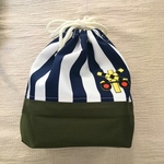 踏切お弁当袋　巾着
