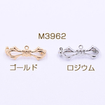 M3962-G 6個 ブローチピン リボンA カン付き 10×26mm 3×【2ヶ】