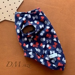 犬服！小型犬DMサイズ  🦋蝶々のタンクトップ(胴長)