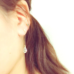 《再販！！》華奢ピアス~チェコガラスの雫~