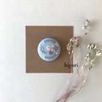 刺繍ブローチ